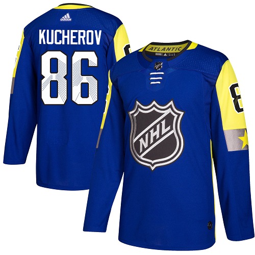 Adidas Men Tampa Bay Lightning #86 Nikita Kucherov Royal 2018 All-Star Atlantic Division Authentic Stitched NHL Jersey->tampa bay lightning->NHL Jersey